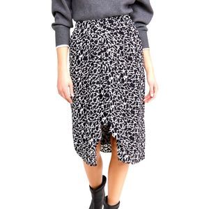 Isabel Marant Etoile -“Ju Siasi” Skirt - NWT, SZ 36 (FR) SZ 4 (US), Black, White